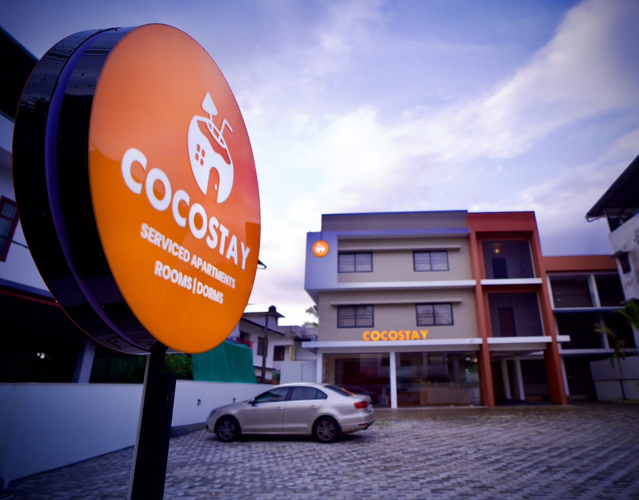 Cocostay Kozhikode signage